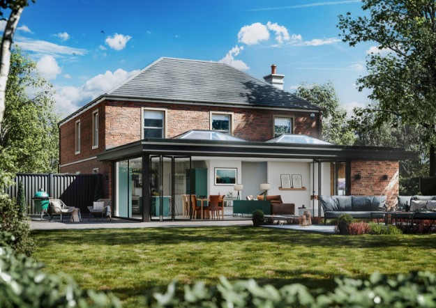 Picture of Custom 6-Pane Glass Lantern