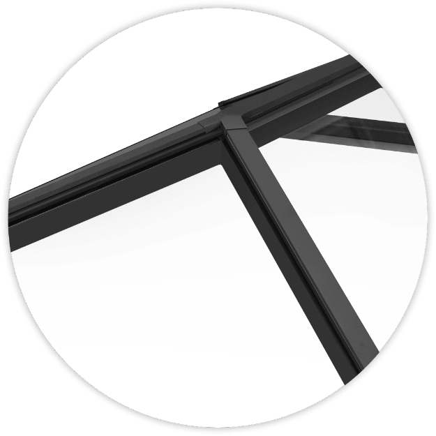 Picture of Custom Size Glass Roof Lantern