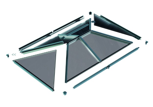 Picture of Classic 6-Pane Glass Roof Lantern