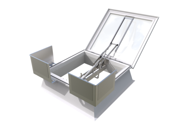 Picture of Mardome Smoke Vent AOV Polycarbonate Dome Rooflight