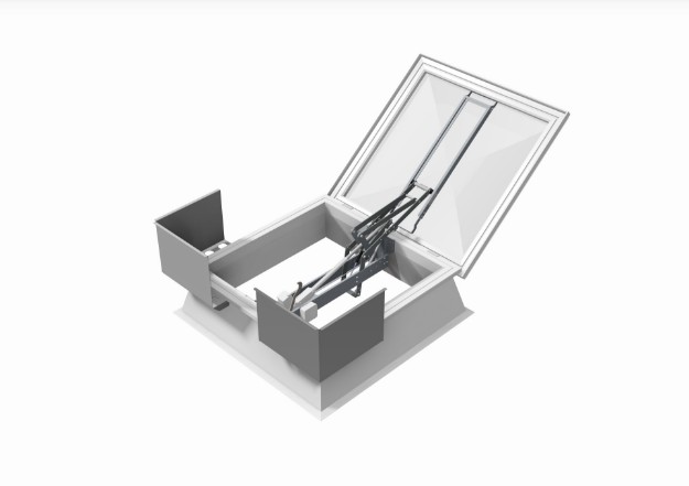 Picture of Mardome Smoke Vent AOV Polycarbonate Dome Rooflight